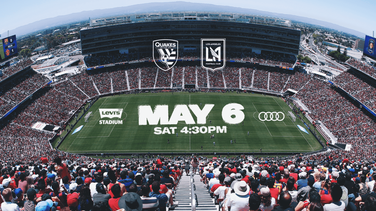 Take VTA to Saturday’s San Jose Earthquakes vs. LAFC at Levi’s Stadium ...